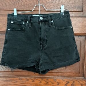 Madewell Dark Denim Jean Shorts